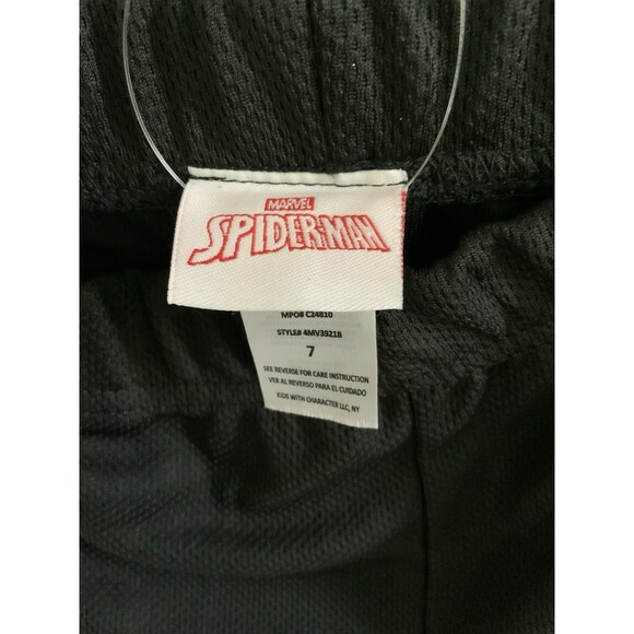 Marvel Spider-Man Boys' 4 Piece Shorts Set Outfit NWT Size 7 - Picture 6 of 7